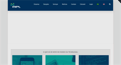 Desktop Screenshot of mpl.com.br