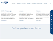 Tablet Screenshot of mpl.de