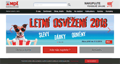 Desktop Screenshot of mpl.cz